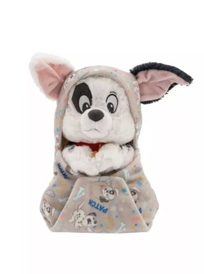 NWT Disney Babies 101 Dalmatians - Patch in Swaddle Blanket Pouch 10'' Plush Toy