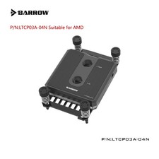 Barrow CPU Water Cooling Block Use for AMD RYZEN AM3/ AM4 / POM /Brass Metal Top