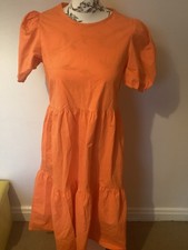 Marks & Spencer Ladies Tiered Midi Dress Size 10