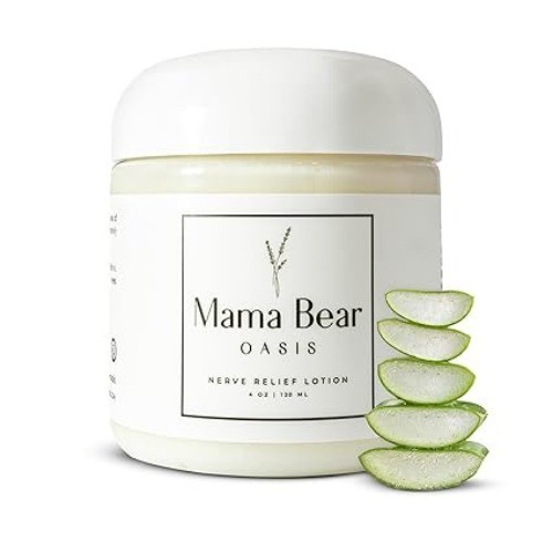 Mama Bear Oasis Magnesium Lotion – Fast-Absorbing Hydrating Foot & Leg Cream
