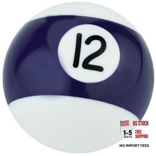 Billiard Ball Gear Stick Shifter Head Resin Transmisson Shift White, Purple 12