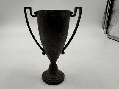 Vintage Metal Trophy Cup Mid-Century Urn Style USA Made