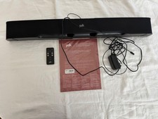 Polk DSB1 Sound Bar Bluetooth With Remote Cords Instructions