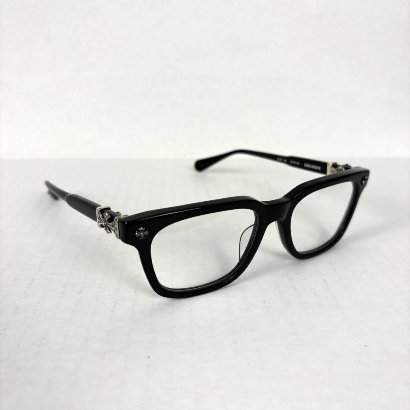 RARE! Chrome Hearts COX UCKER Black Silver Glasses - Vagilante Box Officer CH