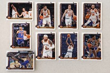 2025-26 Topps NBA Flagship - New York Knicks Complete Team Set - 9 Cards