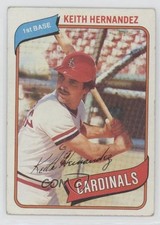 1980 Topps Keith Hernandez #321 1u6