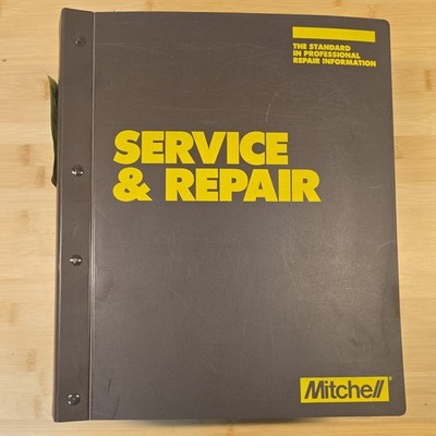 1986-1988 Mitchell Engine Performance Manual. Domestic  Trucks & Vans Volume 3