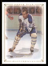 2008-09 Upper Deck Masterpieces Eddie Shack Toronto Maple Leafs #72