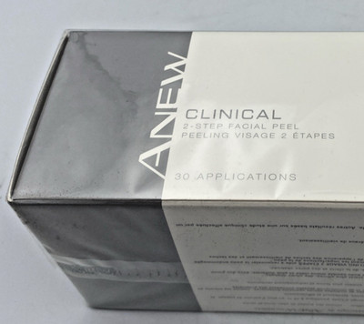 Avon Anew Clinical 2 Step Facial Peel 30 Applications New Old stock 2004