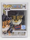 NYCC 2025 Exclusive Funko Pop Plus Rob Lucci 2140 One Piece Official Con Sticker