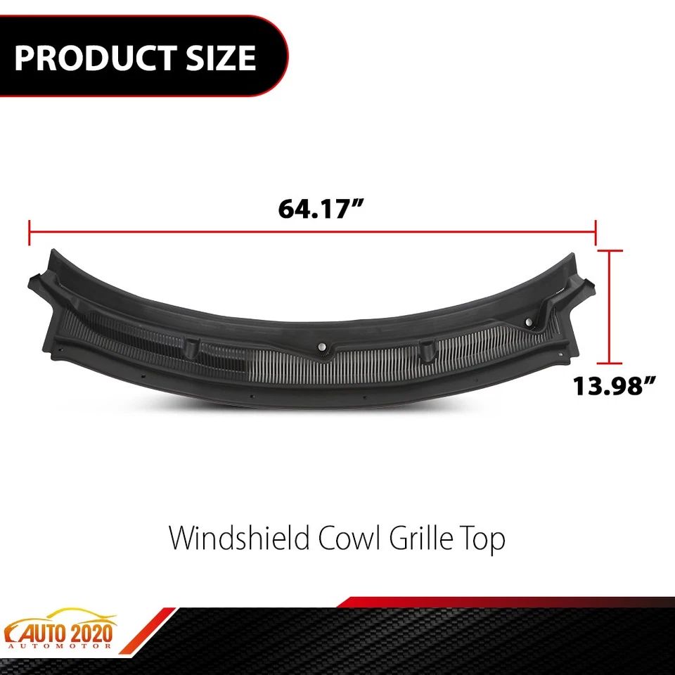 Windshield Cowl Grille Top Panel BB5Z78022A68AA Fit For 2011-2019 Ford Explorer - Image 3 of 4