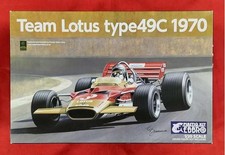 EBBRO Team Lotus Type 49C 1970 1/20 plastic model