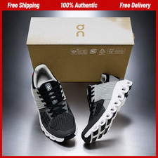 On Cloud Running Shoes Men's White Lightweight Cushioned Trainers Sneakers.