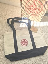 Trader Joe's Large Tote Shopper Bag New With Tag