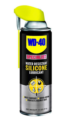 WD-40 300012, Specialist Silicone Long-Lasting Lubrication, 11 oz. Each