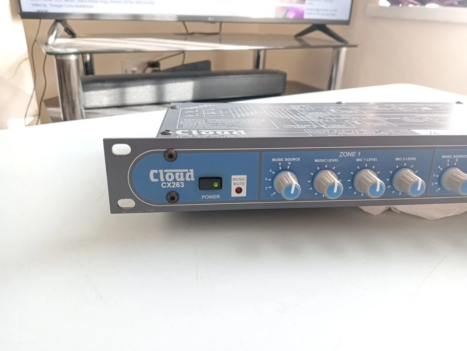 Cloud CX263 Matrix Distribution Zone Mixer - Electronics Installation Rack Audio - Image 3 of 4