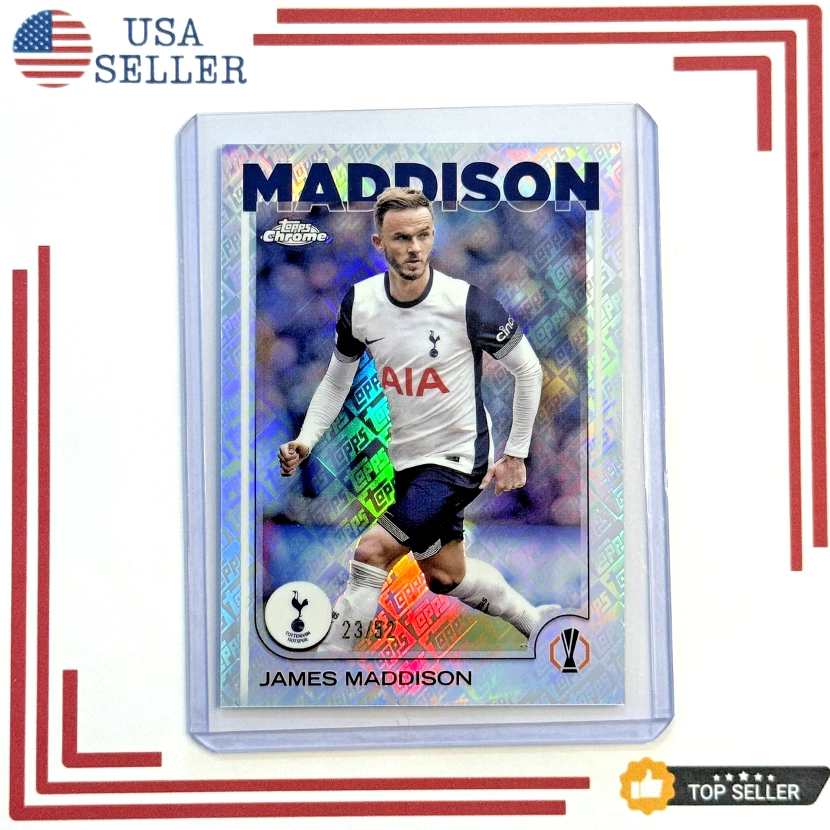 ジェームズ マディソン Panini Prizm 25枚限定 鑑定済 ジェームズ マディソン Panini Prizm 25枚限定 鑑定済 2024-25 Panini