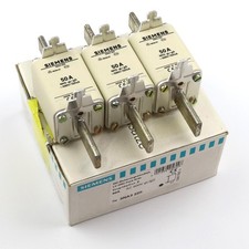 Siemens NH fuse block 3NA3220 (3pcs) original box