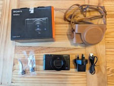 Sony Cyber-shot RX100 VII Compact + Sony Jacket Case Excellent Condition