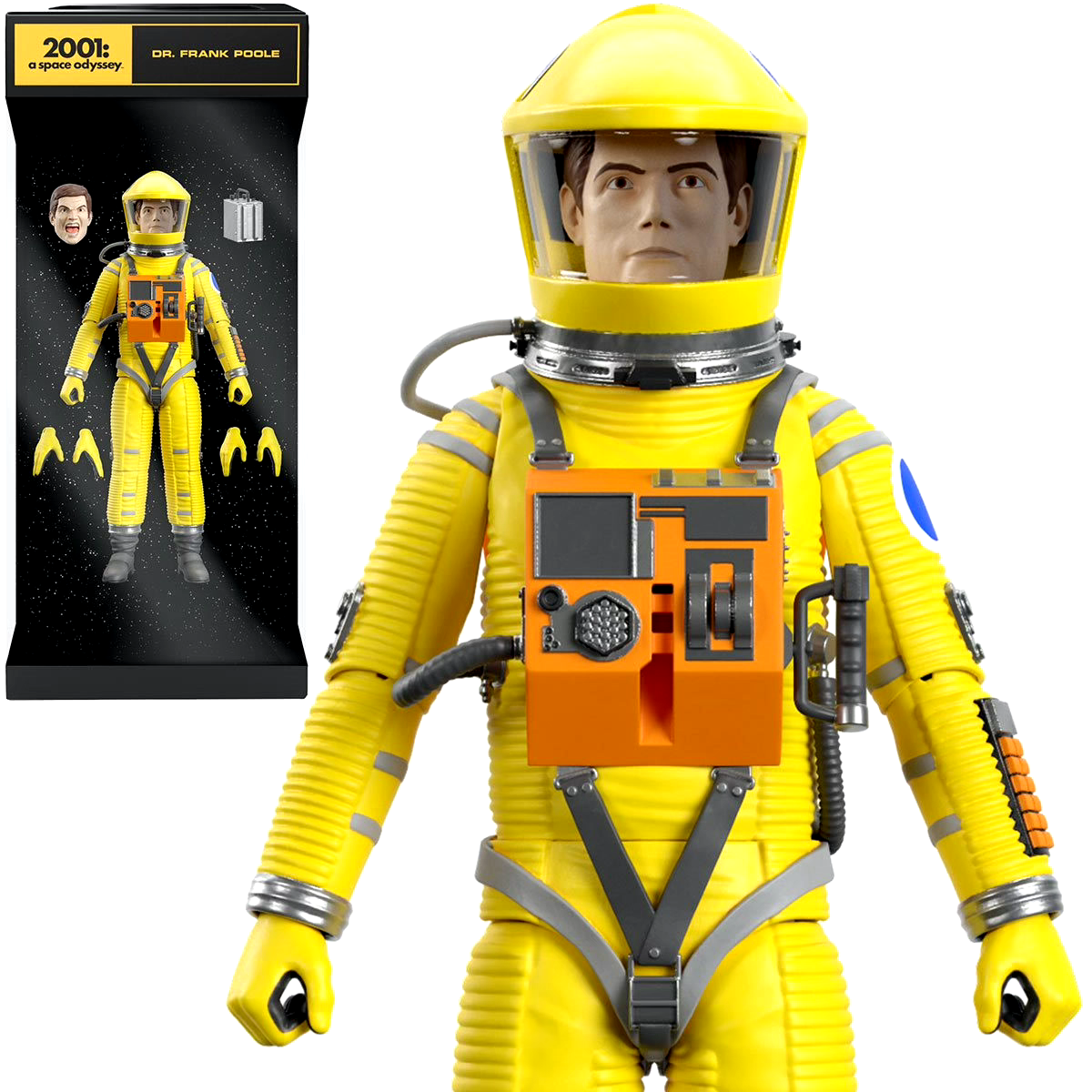 新品2001: A Space Odyssey2001年宇宙の旅　黄色　イエロー 2001: A Space Odyssey Ultimate Action Figure - Dr. Frank Poole