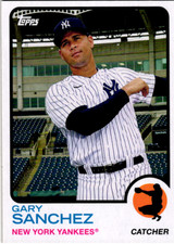 2021 Topps Heritage #132 Gary Sanchez New York Yankees