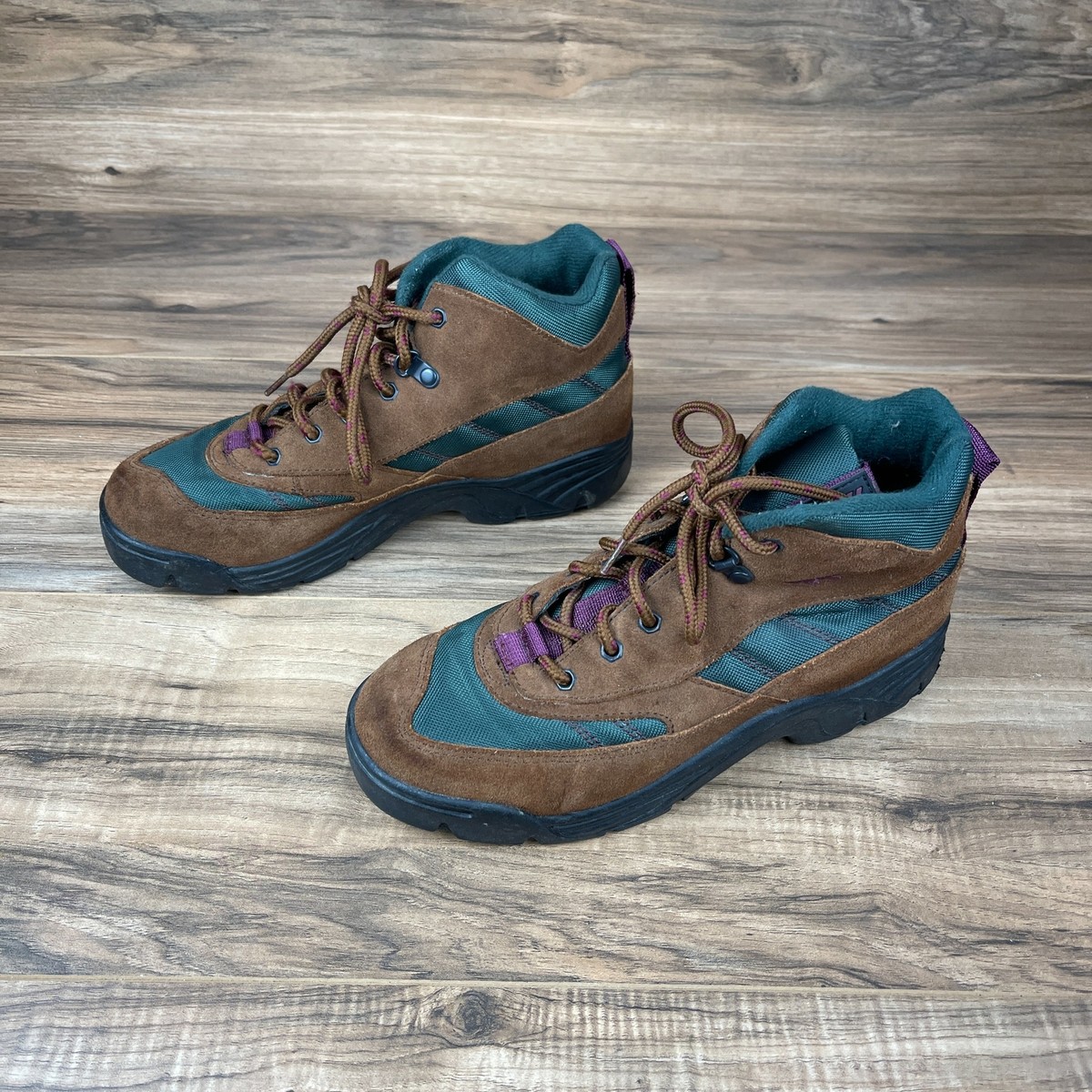 Hi-Tec Lady Idaho 4713 Women's Brown Sude Lace Up Hiking Shoes