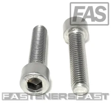 (10) M8-1.25 x35 Stainless Steel Socket Head Socket Cap Screws DIN912 M8x1.25x35
