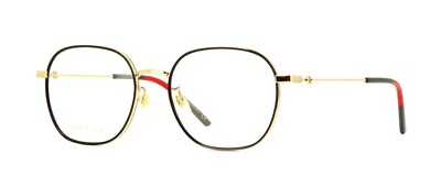 Gucci GG1198OA Shiny Black With Gold (001) Eyeglasses | eBay