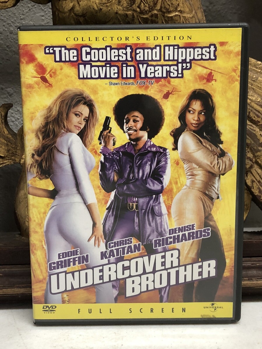 Undercover Brother (DVD, 2003, Full Frame) 25192198021| eBay