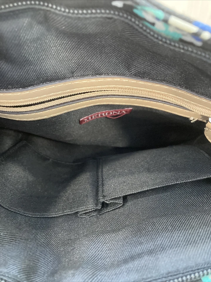 Bolso de hombro/cartera Merona con flores (usado - muy bueno) Foto 4 de 4