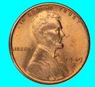 1949-S Lincoln Wheat Cent Penny ~ BU UNCIRCULATED ~ 1c Coin Collectible