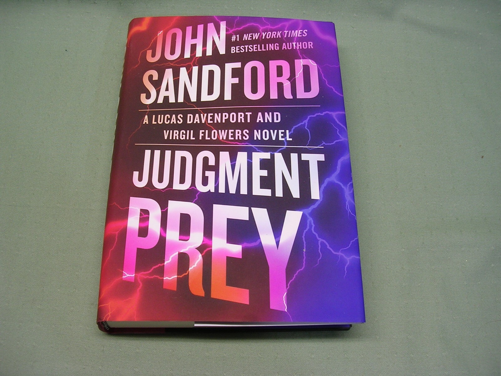 John Sandford "Judgement Prey" Lucas Davenport and Virgil flowers