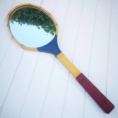 Miroir, raquette miroir, raquette tennis - Dunlop Saphir