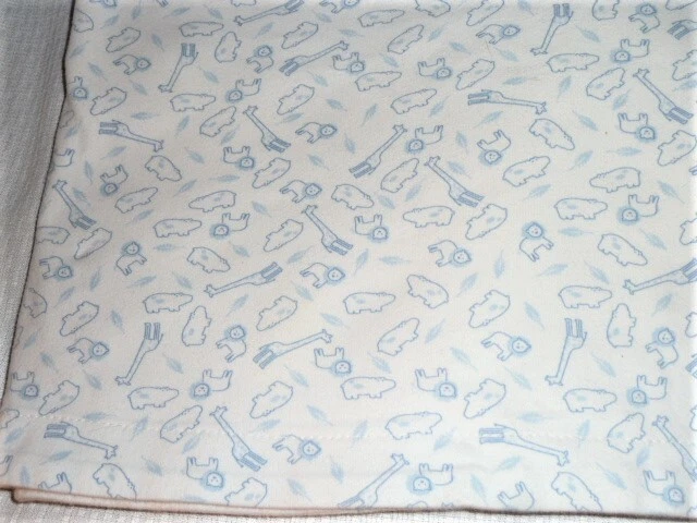 Amy Coe Blanco Azul León Bebé Manta Safari Selva Animal Edición Limitada Foto 3 de 4