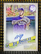 ALEX VERDUGO -- 2018 TOPPS GYPSY QUEEN AUTOGRAPH GQ LOGO SWAP #ED/99