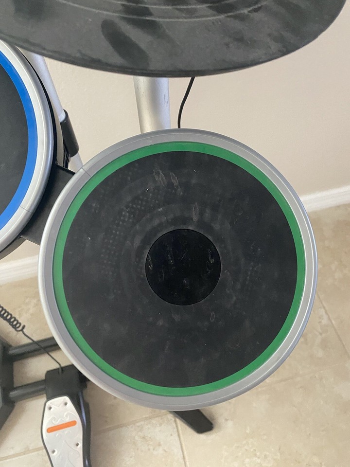 Nintendo Wii ROCK BAND 3 PRODRUM/PROCYMBAL drums kit set wireless, No