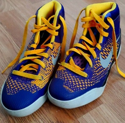 Kobe 9s PURPLE AND YELLOW KOBES | eBay