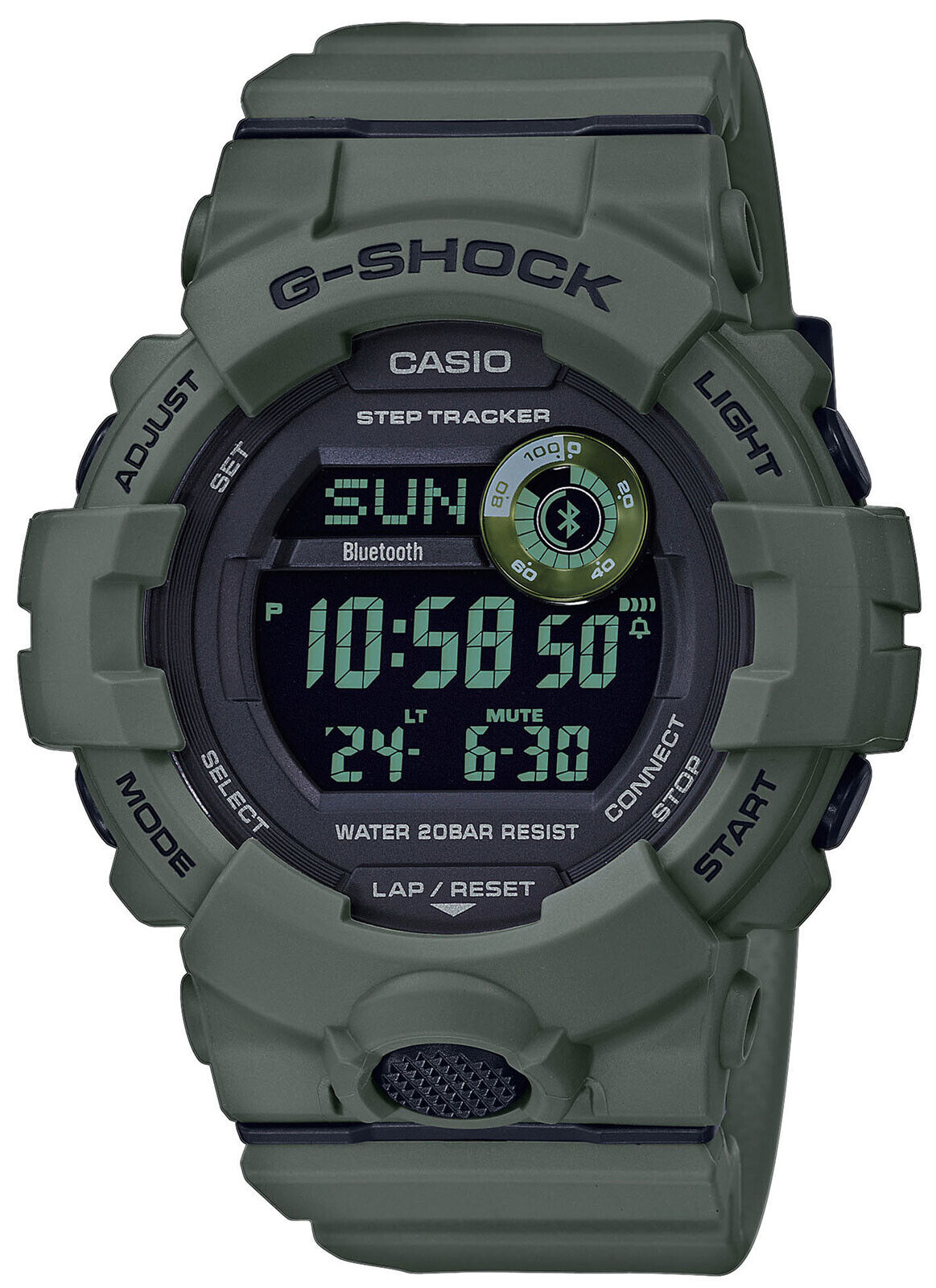 Casio G-Shock Armbanduhr GBD-800UC-3ER Digitaluhr Bluetooth Smart