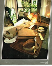 Publicité Advertising 088  1978   Alcantara de Iganto Testoni  maroquinerie