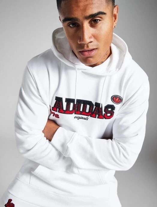Mens Adidas Originals White Gradient Hoodie XS S M L XL XXL eBay