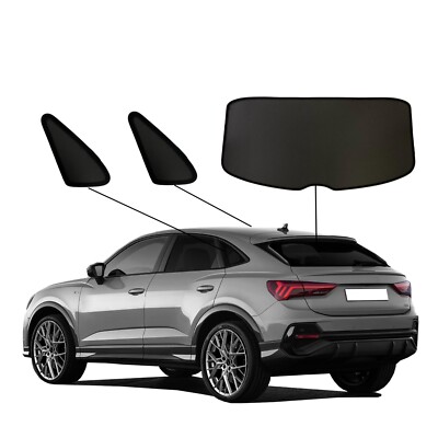 Auto Sonnenschutz UV-Schutz Audi Q3 Sportback 2019- SUNCLIP Heck- Seitenfenster