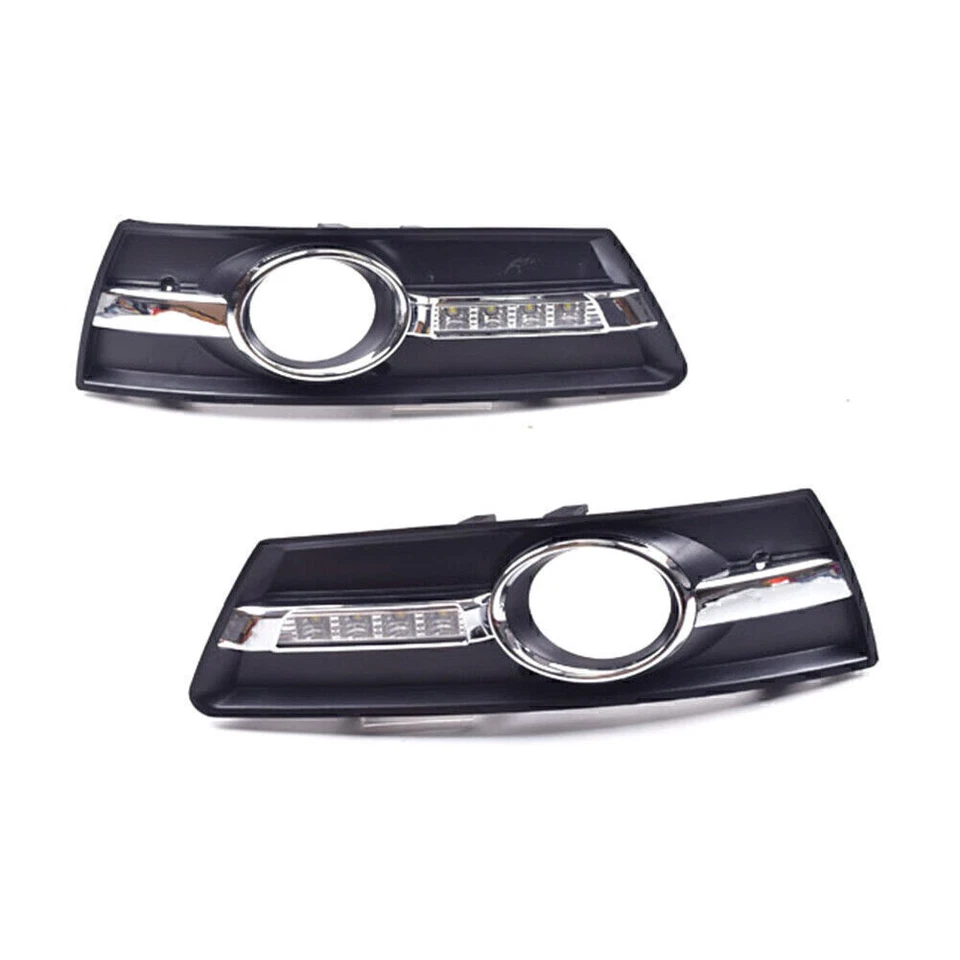 Kit de faros antiniebla blancos de luz diurna LED 11 DRL para Volkswagen CC 2010-2013 Foto 4 de 4
