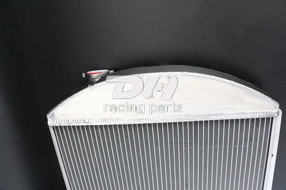 Radiador de 3 filas para camioneta Chevy 1941-1946 42 43 44 V8 bloque pequeño CC4146CH Foto 4 de 4