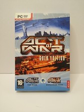Act Of War Gold Edition PC Game Plus Expansion Pack By Atari DVD Pre-owned