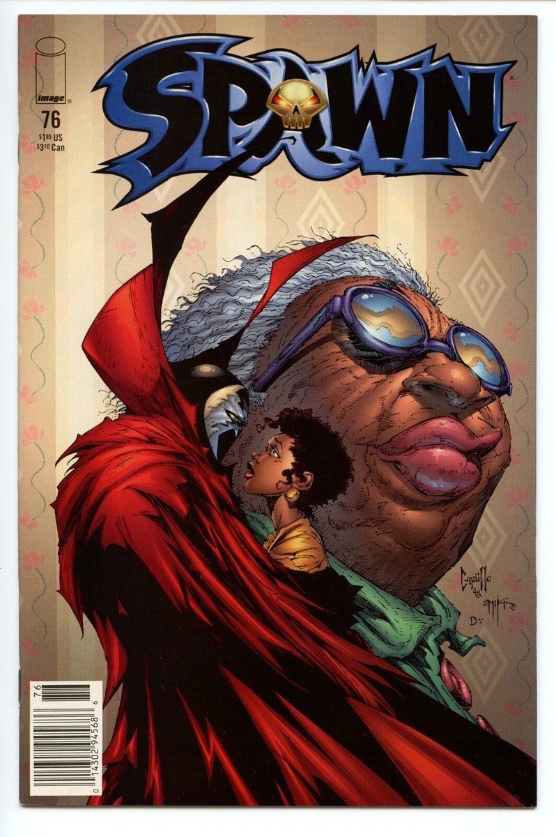 Spawn #76 NEWSSTAND UPC Image Comics 1st Print Todd McFarlane Art