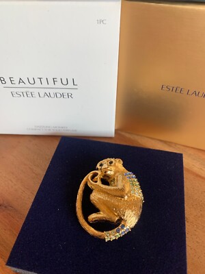 Estee Lauder Dazzling Monkey Solid Perfume Compact