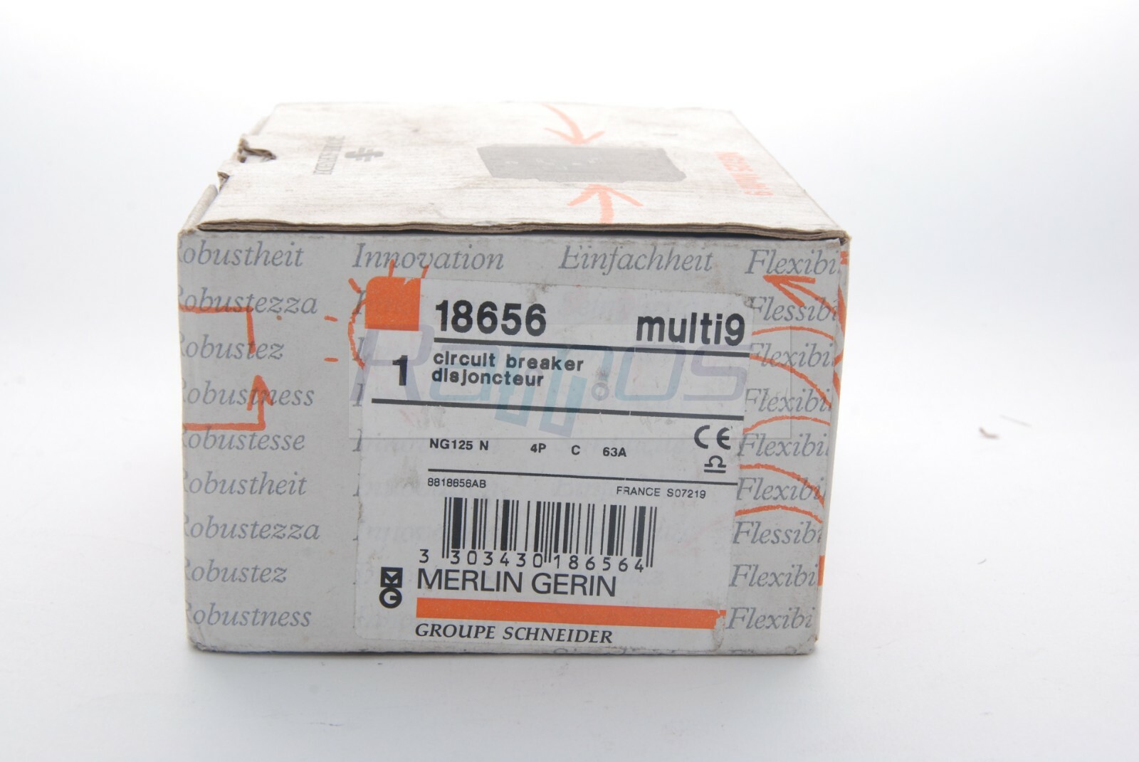NG125N MULTI 9 MERLIN GERIN INTERRUTTORE MAGNETOTERMICO NUOVO STOCK IN ITALIA