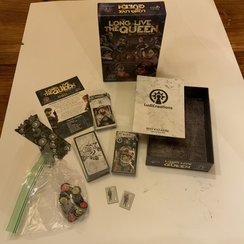 LudiCreations Cardgame Long Live the Queen (Dieselpunk Ed) Box EX/NM - Picture 7 of 7