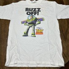 Camiseta de Colección Totally Toy Story Buzz Lightyear Buzz Off Mediana