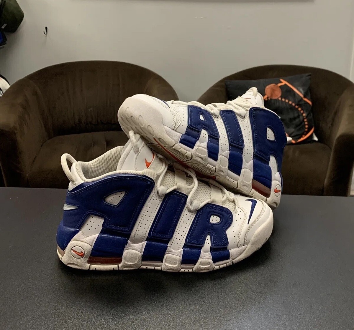 Nike Uptempo Knicks Size (Preowned, No Box)
